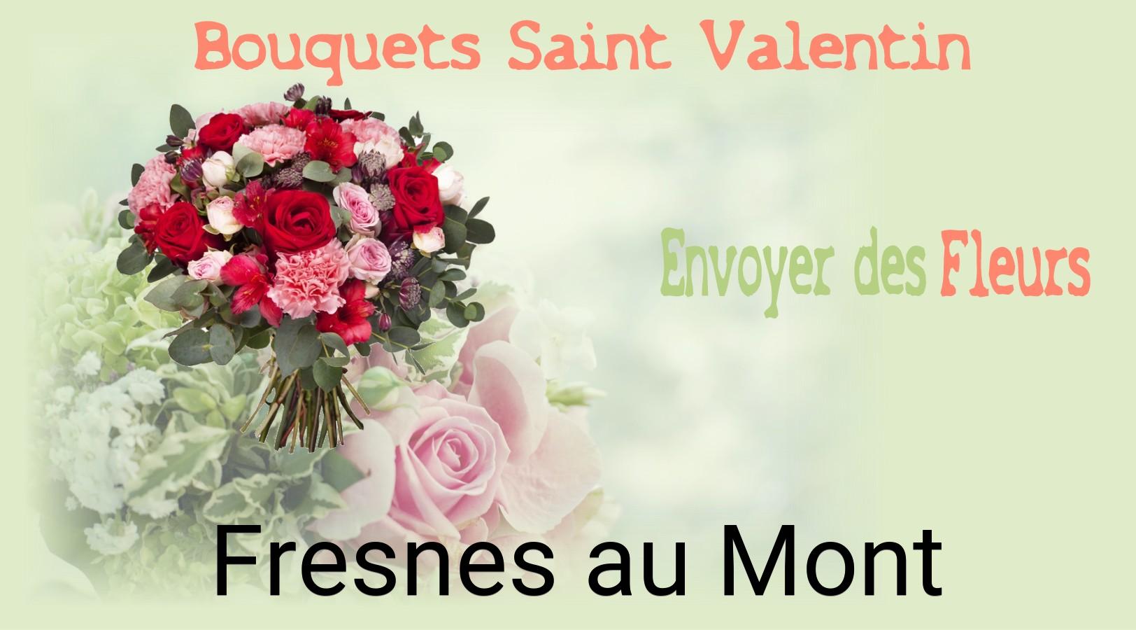 Roses de Saint-Valentin livrées à Fresnes-au-Mont
